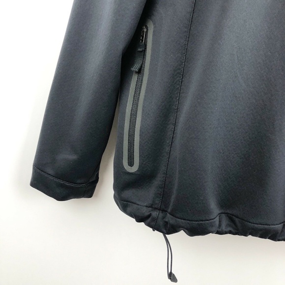 Nike Golf 1/2 Zip Black Gray Long Sleeve Jacket - Picture 7 of 12